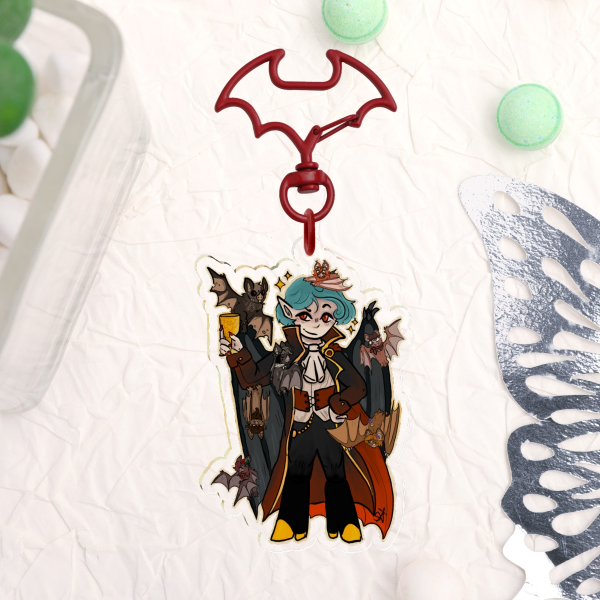Scott & the Coven Vampires SMP Acrylic Keychain