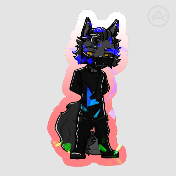 Fox sticker (evil!!!)
