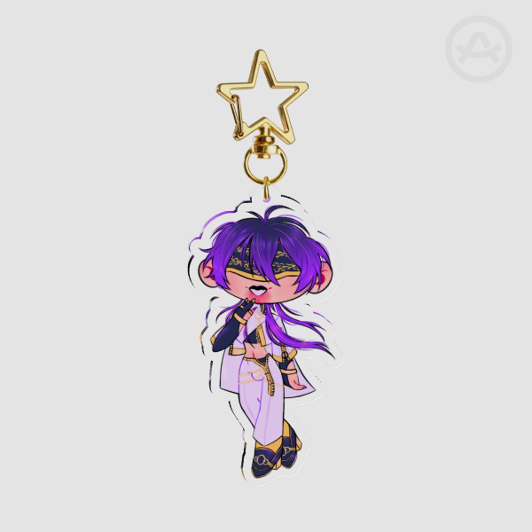 Ren Clear Acrylic Keychains