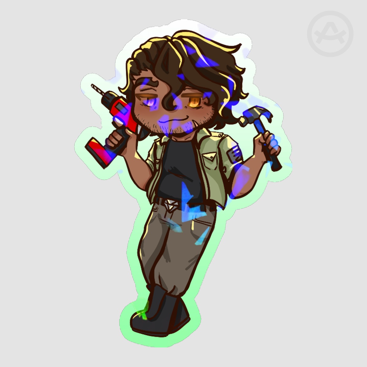 Strade Sticker