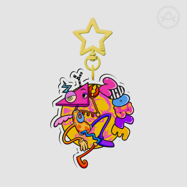Zooble - Clear Acrylic Keychain TADC