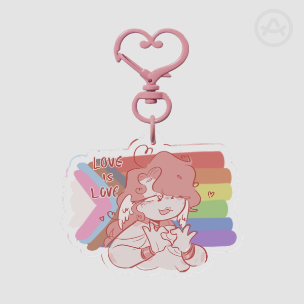 Aphrodite pride Keychains