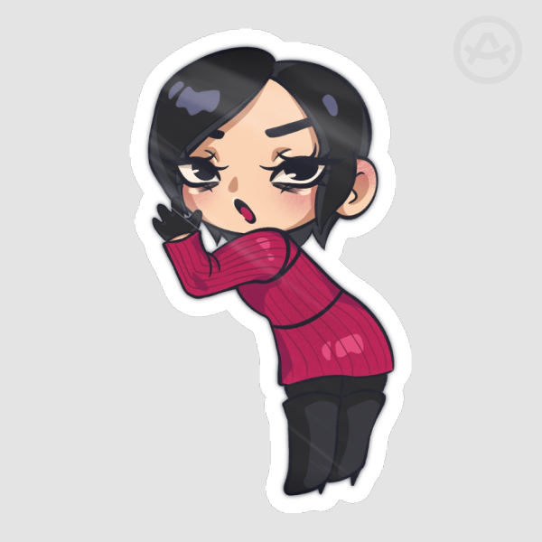 Ada Wong Die Cut Stickers