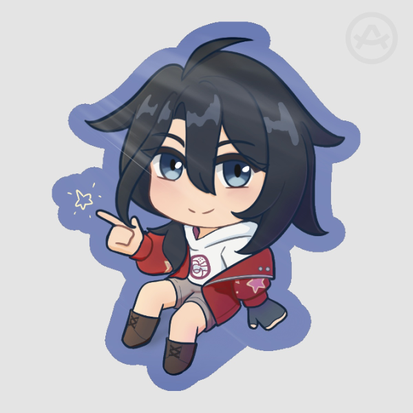 Akari Atkinson OC Sticker