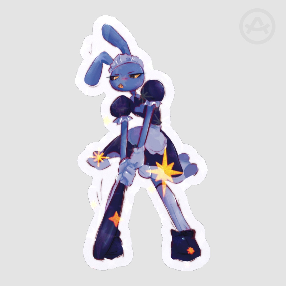 Jax maiddress sticker 01