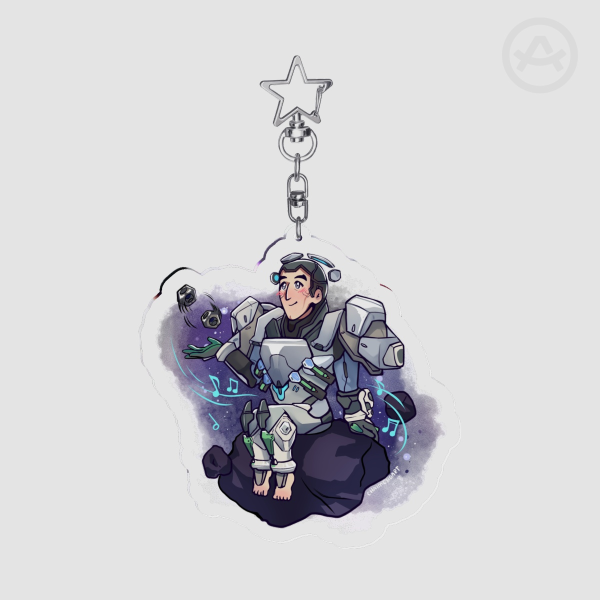 Sigma in the Universe - Clear Acrylic Keychain