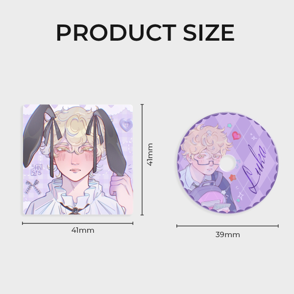 Luka cd keychain