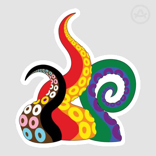 Tentacle Pride (Progressive Flag)