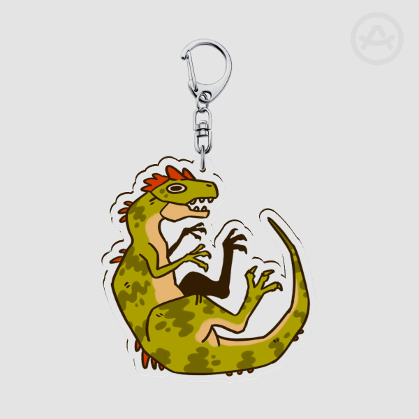 Allosaurus Keychain