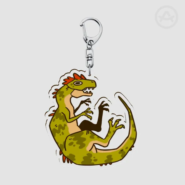 Allosaurus Keychain