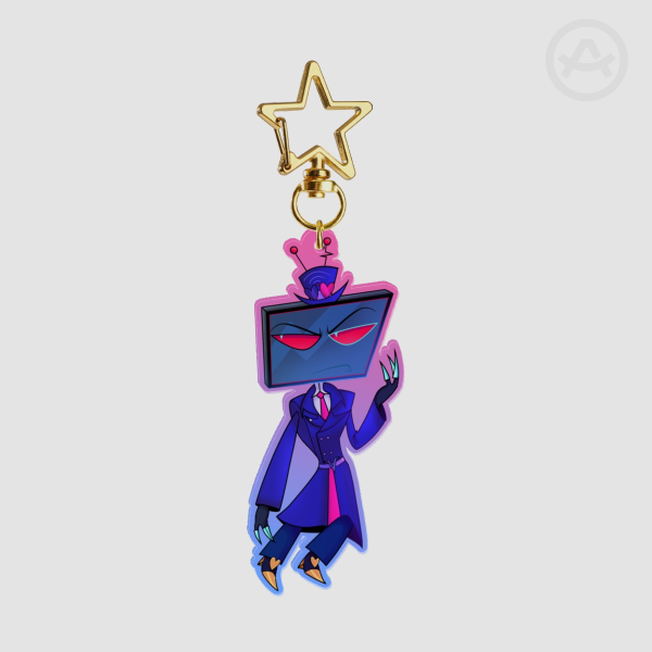 Pride Month Vox Acrylic Keychain