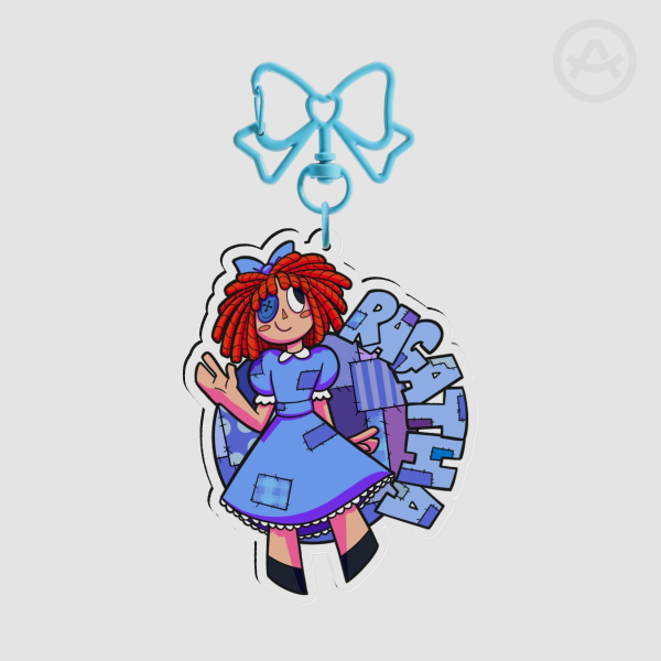 Ragatha - Clear Acrylic Keychain TADC