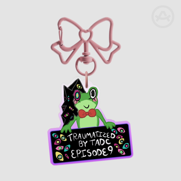 Trauma Ribbit Keychain