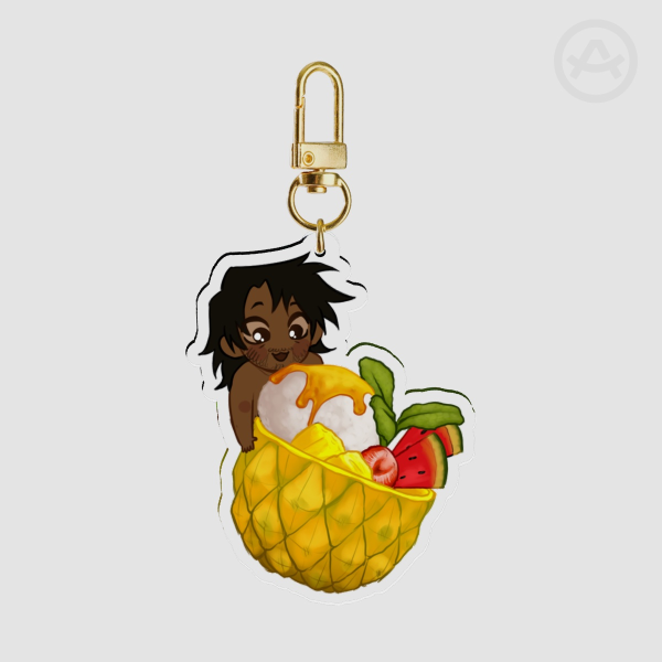 Fel's Tropical Sorbet Acrylic Keychain