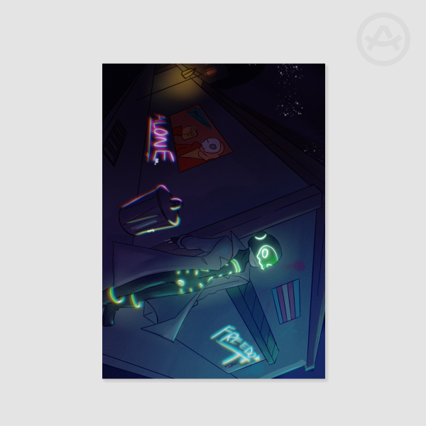 Rust Pride Poster Print