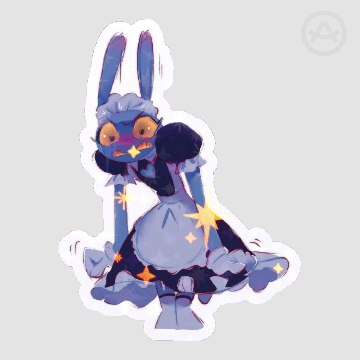 Jax maiddress sticker 04