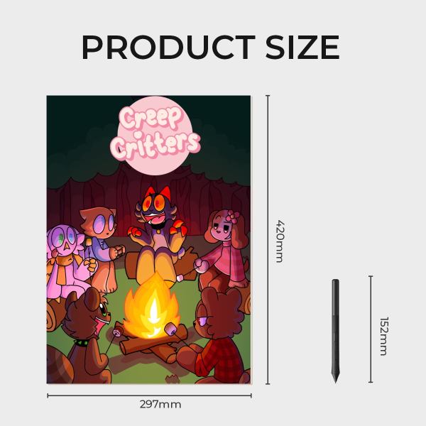 Creep Critters Pushin up Daisies Campfire stories Poster Printing
