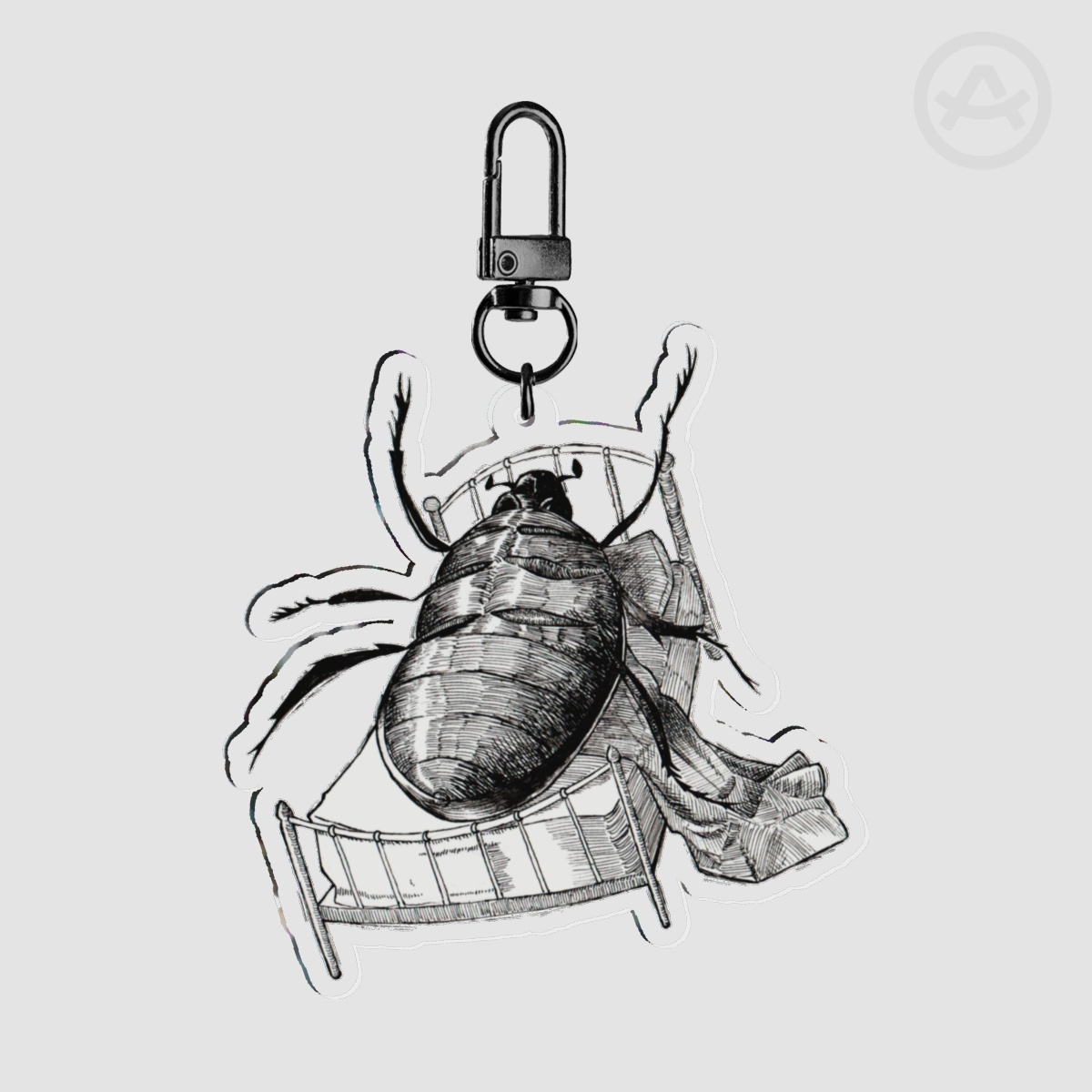 Kafka Clear Acrylic Keychains