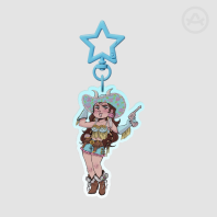 Béelia Acrylic Keychain
