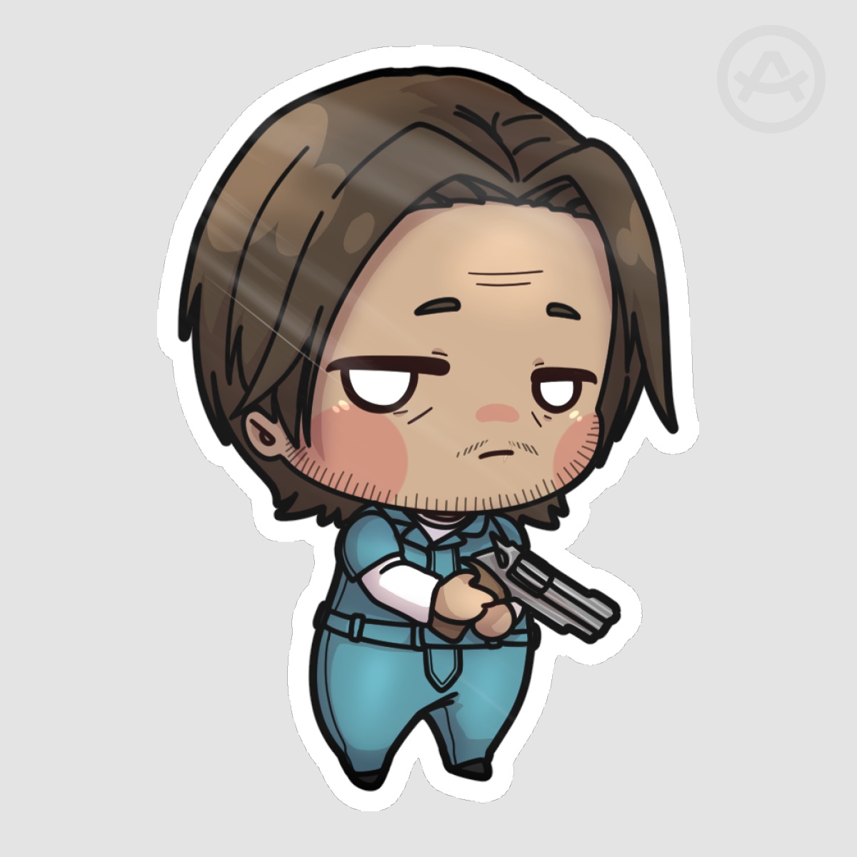 Jimmy Die Cut Sticker