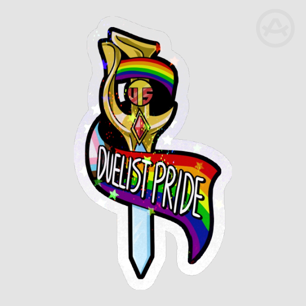 Duelist Pride 08 Die Cut Sticker