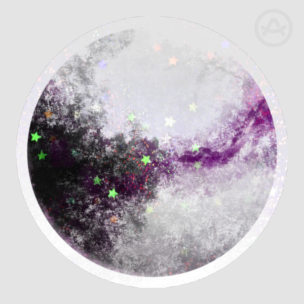 Demisexual Planet Stickers