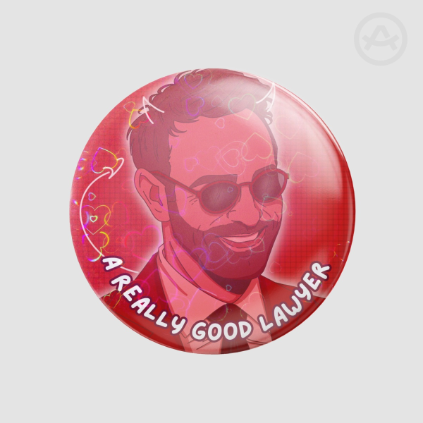 Daredevil | Good Lawyer Button Badge | DDBA