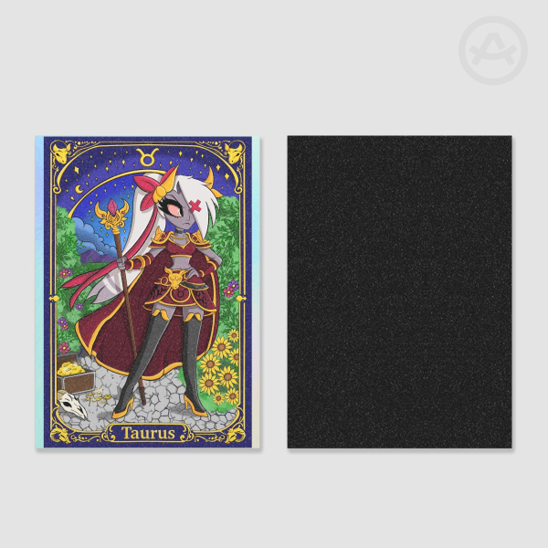 Vaggi Taurus Tarot Card Holophoto Card