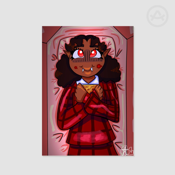 The little vampire | interview with the vampire claudia print