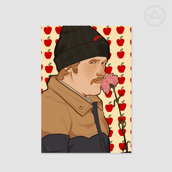 Lars and the Real Girl Apple Print