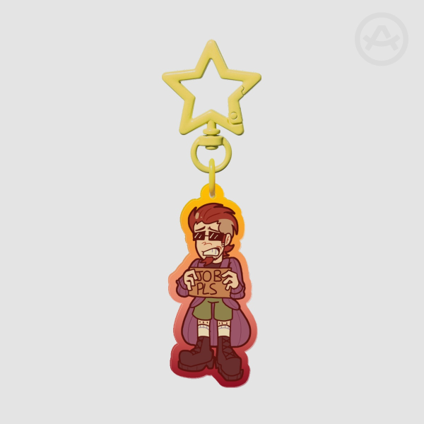 Postal 4 dude keychain
