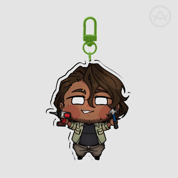 YKMET: Strade Tools Acrylic Keychain