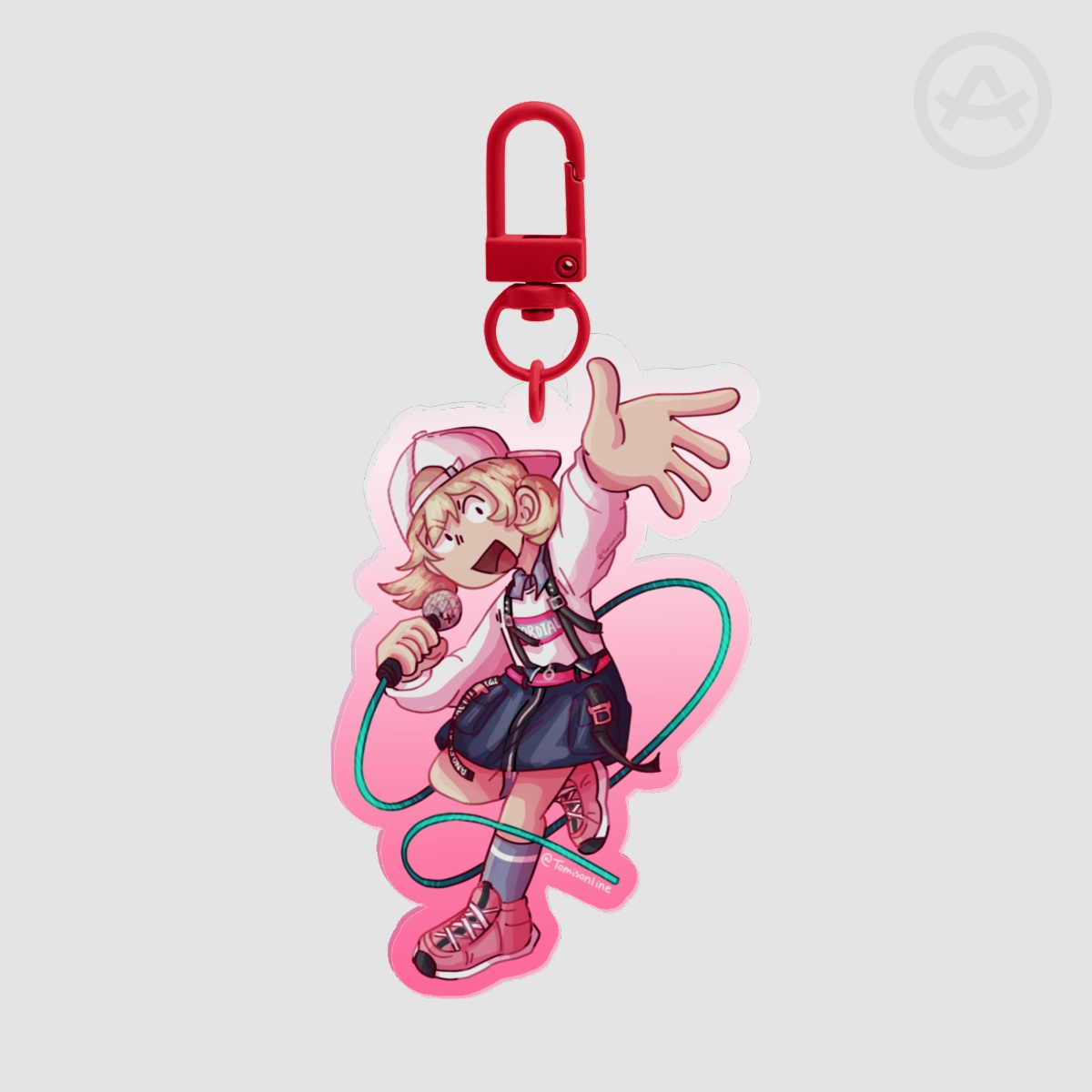 Vivid BAD SQUAD Keychain Set of 4 by Tomisonline - ACGGOODS