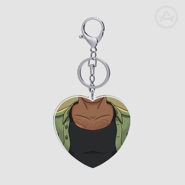 Strade Chest Keychain