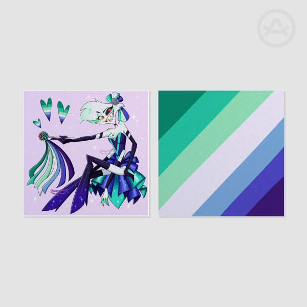 Angel Dust Pride Photocard