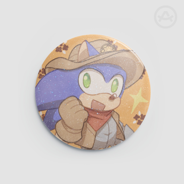 Sonic The Sheriff Badge