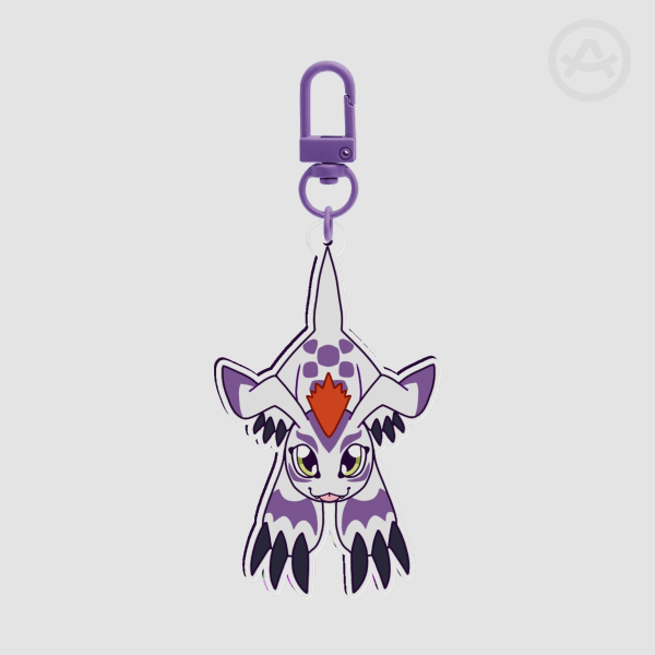Gomamon Dangling Keychain