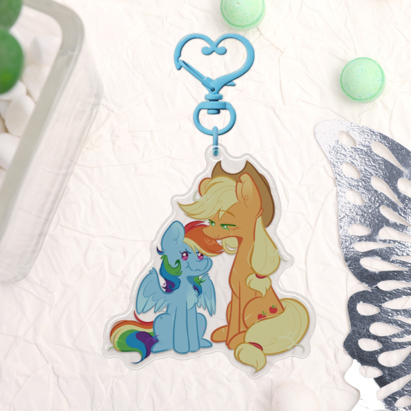 Appledash Epoxy Acrylic Keychains