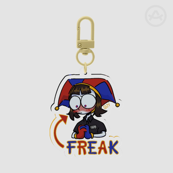 FREAK Pomni Keychain