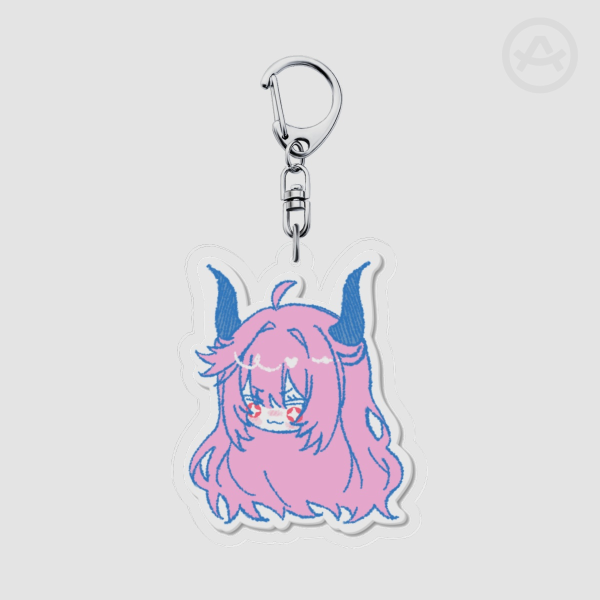 Aila Chaos Clear Acrylic Keychains