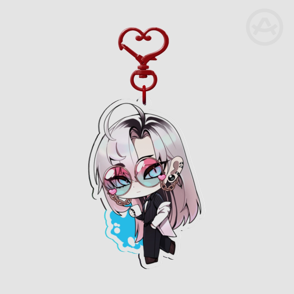 Dr. Love Acrylic Keychain