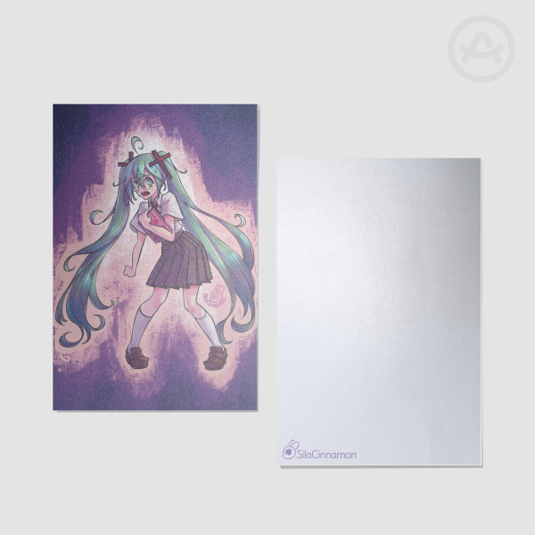 Rotten Girl Miku - Postcard (Vocaloid)