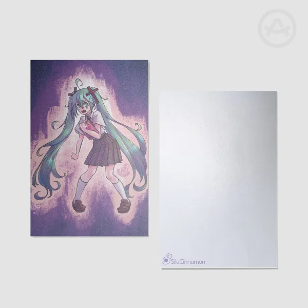 Rotten Girl Miku - Postcard (Vocaloid)
