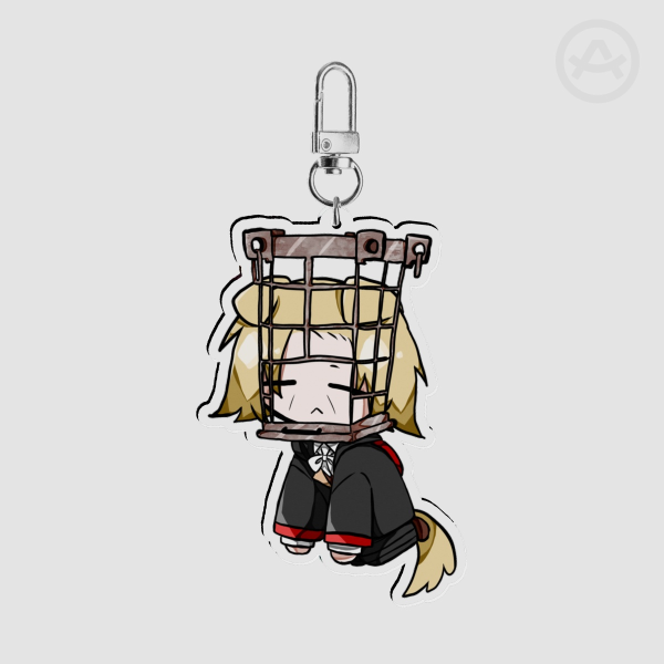 Puppy Damian Acrylic Keychains