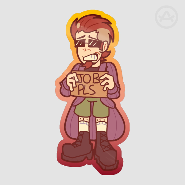 Postal 4 dude sticker