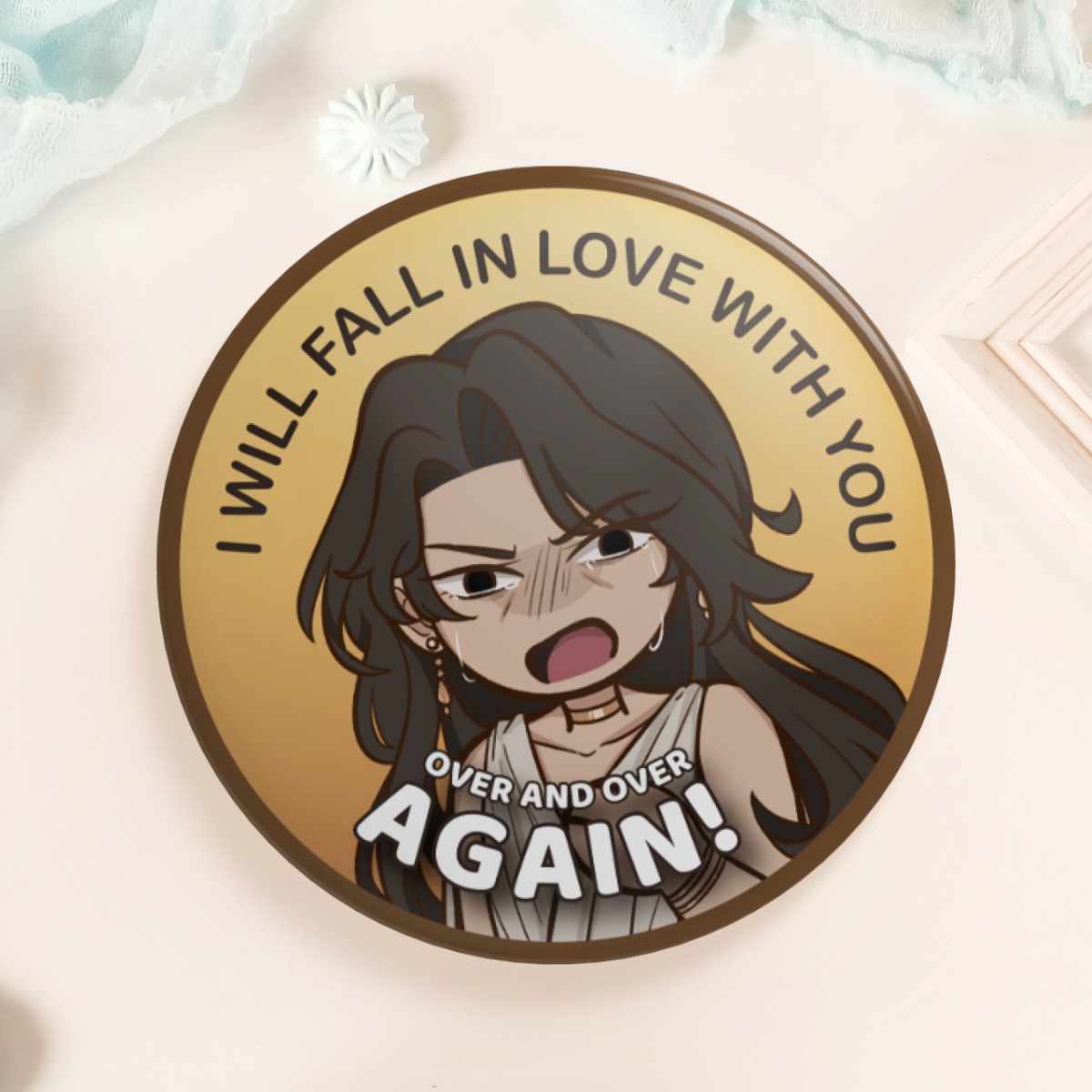 Epic the Musical Pin Button 44 mm - IWFiLwYA Penelope
