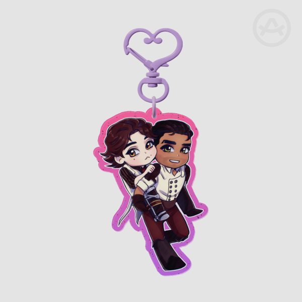Jayvik Glitter Keychains