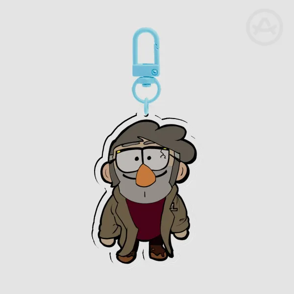 Stanford plush Acrylic Keychain