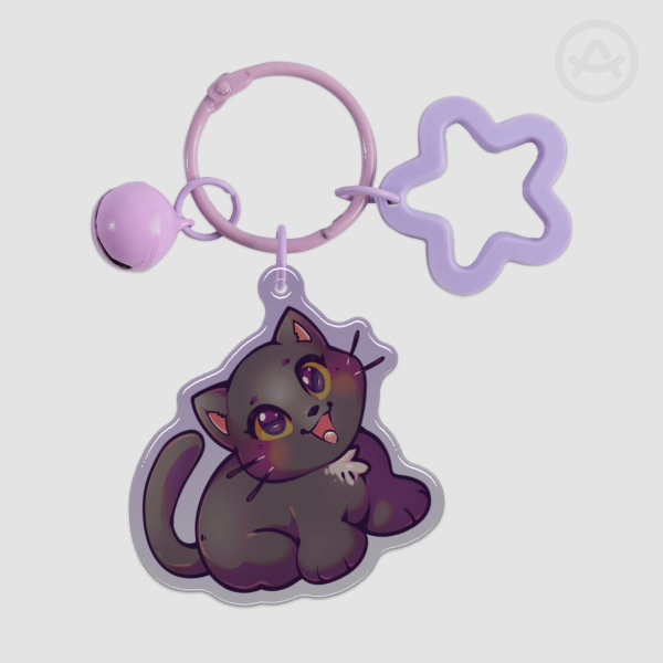 🐈‍⬛Chaos Critters - Loudmouth Lady [Keychains]