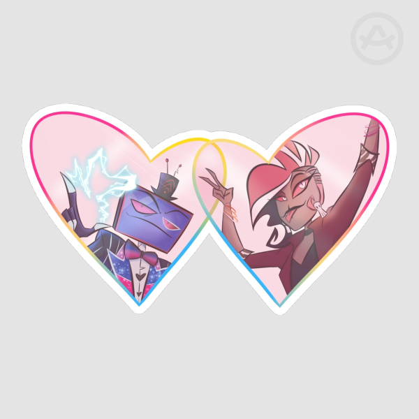 Val Glasses Pride Die Cut Stickers